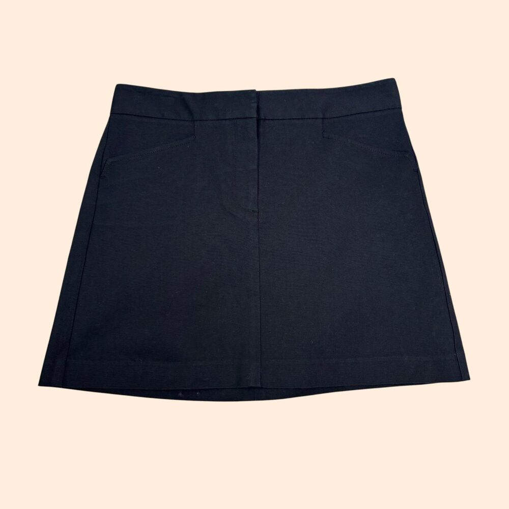 Theory 90s Vintage Black Mini Skirt